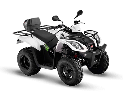 Croco Rent a Car in Crete and Thessaloniki picture of white ATV
